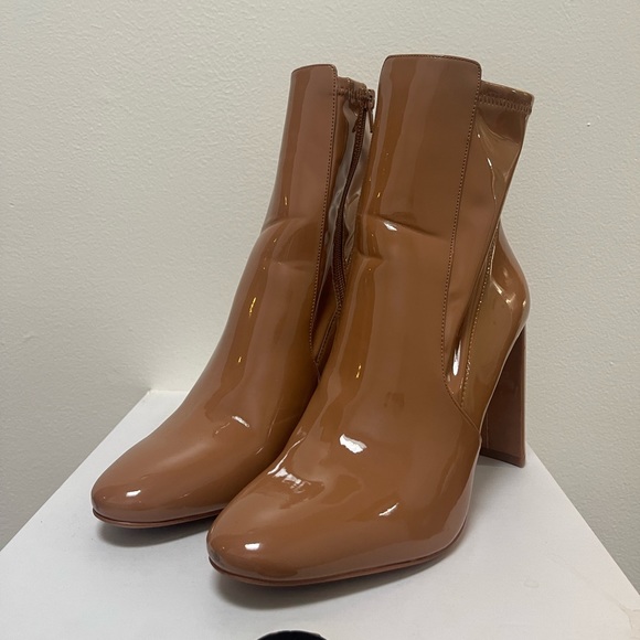 ALDO Womens Aurellane Block Heel Ankle Boot sz 9 - Picture 1 of 11